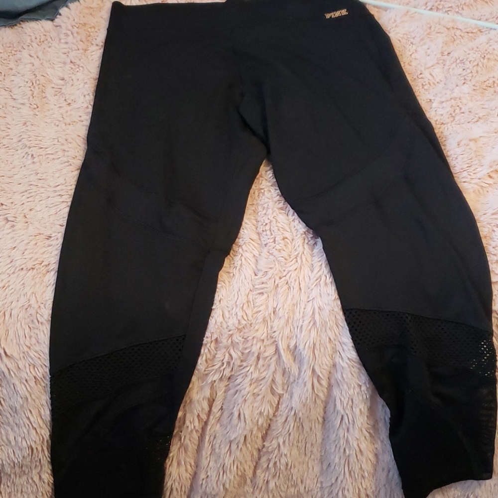 Black running pants